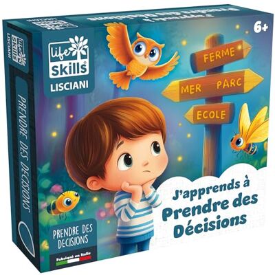 Lisciani Life Skills I Learn to Make Decisions Decision Game for Children from 4 Years with 1 Tray + Cards + Chips Develops Children's Strategy, Autonomy and Logic Lisciani Life Skills I Learn to Make Decisions Decision Game for Children from 4 Years with 1 Tray + Cards + Chips Develops Children's Strategy, Autonomy and Logic