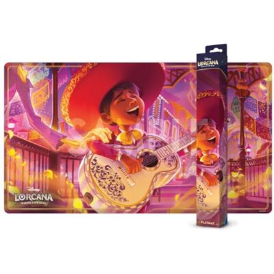 Ravensburger Disney Lorcana Coco Miguell Playmat Set 14 Hyperia City Trading Card Game for Adults and Kids Age 8+, Collectable TCG, Lorcana Gift for Boys and Girls, Mouse Mat, Accessories Ravensburger Disney Lorcana Coco Miguell Playmat Set 14 Hyperia City Trading Card Game for Adults and Kids Age 8+, Collectable TCG, Lorcana Gift for Boys and Girls, Mouse Mat, Accessories