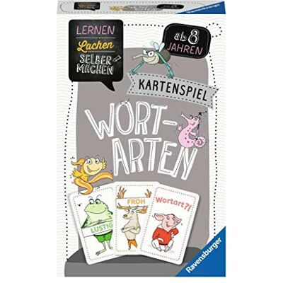 Ravensburger 80353 Learning Laughter DIY: Word Parts, Educational Game, Card Game Ravensburger 80353 Learning Laughter DIY: Word Parts, Educational Game, Card Game