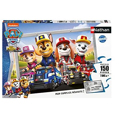 NATHAN 4005556861606 Paw Patrol Truck 150 Pieces Puzzle NATHAN 4005556861606 Paw Patrol Truck 150 Pieces Puzzle