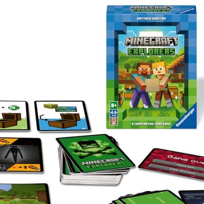 Ravensburger Minecraft Gifts Explorers Cooperative Strategy Card Games for Adults and Kids Age 8 Years Up 2 to 4 Players 2024 Ravensburger Minecraft Gifts Explorers Cooperative Strategy Card Games for Adults and Kids Age 8 Years Up 2 to 4 Players 2024