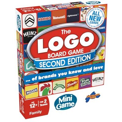 TOMY Drumond Park The LOGO Mini Board Game Second Edition The Mini Family Travel Board Game of Brands and Products You Know and Love TOMY Drumond Park The LOGO Mini Board Game Second Edition The Mini Family Travel Board Game of Brands and Products You Know and Love