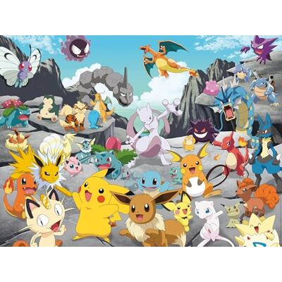 Ravensburger Pokemon Classics 1500 Piece Jigsaw Puzzles for Adults and Kids Age 12 Years Up Ravensburger Pokemon Classics 1500 Piece Jigsaw Puzzles for Adults and Kids Age 12 Years Up