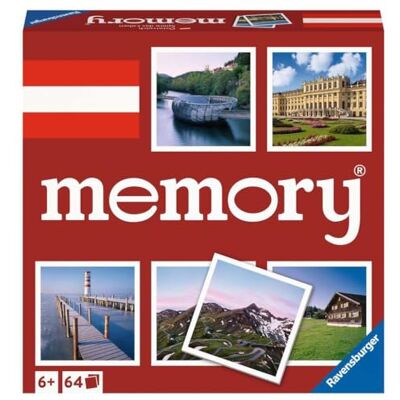 Ravensburger memory Austria 20884 The Classic Game with Pictures from Austria, Memory Game for 2-8 Players from 6 Years Ravensburger memory Austria 20884 The Classic Game with Pictures from Austria, Memory Game for 2-8 Players from 6 Years