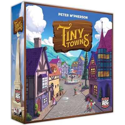 AEG Alderac Entertainment Group Tiny Towns Deck-Building Board Game in English for age 14+ Strategic and Competitive Game for 2-6 Players Build the Best Tiny Town AEG Alderac Entertainment Group Tiny Towns Deck-Building Board Game in English for age 14+ Strategic and Competitive Game for 2-6 Players Build the Best Tiny Town