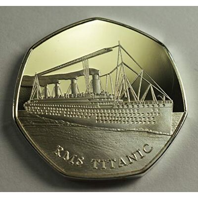 The Commemorative Coin Company RMS TITANIC, WHITE STAR LINE Silver Commemorative Coin Albums/50p Collectors, Coin Hunt The Commemorative Coin Company RMS TITANIC, WHITE STAR LINE Silver Commemorative Coin Albums/50p Collectors, Coin Hunt