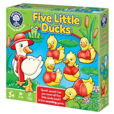 Orchard Toys Five Little Ducks – Educational Board Game for Toddlers and Preschoolers Ages 3+, Colour Recognition and Counting Skills. Orchard Toys Five Little Ducks – Educational Board Game for Toddlers and Preschoolers Ages 3+, Colour Recognition and Counting Skills.