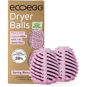 Ecoegg Dryer Balls Spring Blossom Reduces Drying Time Tumble Dryer Balls Replacement Freshens and Softens Clothes Hypoallergenic 2 Eggs Scent Boosters Ecoegg Dryer Balls Spring Blossom Reduces Drying Time Tumble Dryer Balls Replacement Freshens and Softens Clothes Hypoallergenic 2 Eggs Scent Boosters