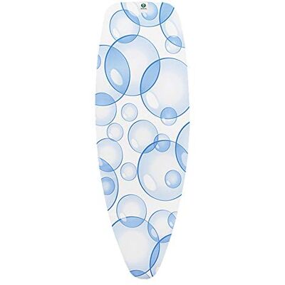 Brabantia PerfectFlow Ironing Board Cover (D Board/Bubbles) Heat-Resistant, Non-Slip, Cord Fastener Brabantia PerfectFlow Ironing Board Cover (D Board/Bubbles) Heat-Resistant, Non-Slip, Cord Fastener