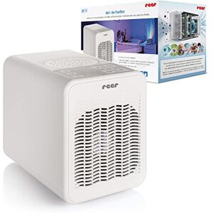 Reer 4-in-1 Air Purifier, Air Purifier with HEPA and Activated Carbon Filter with Soothing Night Light, Starry Sky Projection, Lullabies and Nature Sounds, 99.95% Clean Air Reer 4-in-1 Air Purifier, Air Purifier with HEPA and Activated Carbon Filter with Soothing Night Light, Starry Sky Projection, Lullabies and Nature Sounds, 99.95% Clean Air