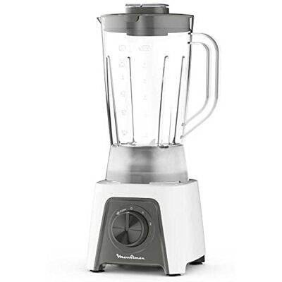 Moulinex Blendeo+ LM2C01 450W 1.5L Capacity Stainless Steel 2 Speed Ice Crusher Heavy Duty Zelkrom Blades Smart Locking Black Moulinex Blendeo+ LM2C01 450W 1.5L Capacity Stainless Steel 2 Speed Ice Crusher Heavy Duty Zelkrom Blades Smart Locking Black