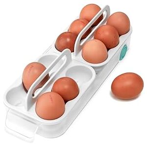 Joseph Joseph FridgeStore Egg storage caddy, Fridge Storage, holds 12 eggs, easy access handle and wheels Joseph Joseph FridgeStore Egg storage caddy, Fridge Storage, holds 12 eggs, easy access handle and wheels