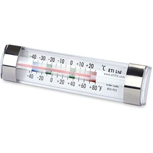 ETI clear ABS fridge and freezer thermometer ETI clear ABS fridge and freezer thermometer