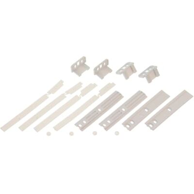 Paxanpax PRF243 Integrated Fridge Freezer Decor Door Mounting & Installation Plastic Sliding Bracket Fixing Kit Fits Whirlpool Maytag Pack of 4 Paxanpax PRF243 Integrated Fridge Freezer Decor Door Mounting & Installation Plastic Sliding Bracket Fixing Kit Fits Whirlpool Maytag Pack of 4