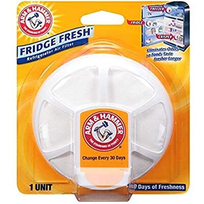 Arm & Hammer Fridge Fresh Refrigerator Air Filter (Pack of 4) Arm & Hammer Fridge Fresh Refrigerator Air Filter (Pack of 4)