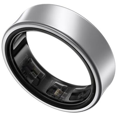 SAMSUNG Galaxy Ring, Smart Ring, No Subscription Fee, AI-Powered Health, Sleep/Heart Rate/Stress Monitor, Size 5, Titanium Silver, 2 Year Manufacturer Extended Warranty (UK Version) SAMSUNG Galaxy Ring, Smart Ring, No Subscription Fee, AI-Powered Health, Sleep/Heart Rate/Stress Monitor, Size 5, Titanium Silver, 2 Year Manufacturer Extended Warranty (UK Version)