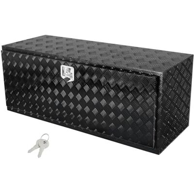 VEVOR Underbody Truck Box, 60" x 24" x 24" Pickup Storage Box, Heavy Duty Aluminum Diamond Plate Tool Box with Lock and Keys, Waterproof Trailer Storage Box with T-Handle Latch for Truck, Van, Trailer VEVOR Underbody Truck Box, 60" x 24" x 24" Pickup Storage Box, Heavy Duty Aluminum Diamond Plate Tool Box with Lock and Keys, Waterproof Trailer Storage Box with T-Handle Latch for Truck, Van, Trailer