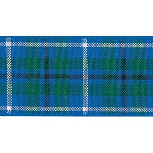 Berisfords Tartan Ribbon - 17 Traditional Designs for Home, Gifts, Fashion and Crafts - Douglas Tartan - 7mm Wide x 1 Metre