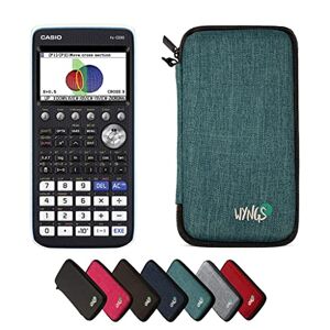 Casio FX CG50 Graphic Calculator and WYNGS Protective Case Turquoise