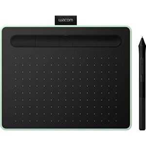 Wacom Intuos S Pistachio, Bluetooth Pen Tablet – Wireless Graphic Tablet for Painting, Sketching and Photo Retouch with 2 Creative Software Downloads, Ideal for Work from Home & Remote Learning