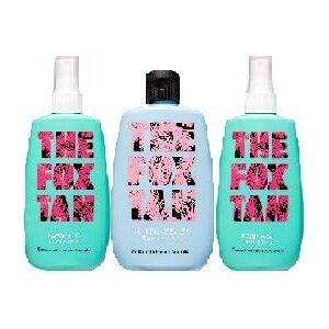 Sun (Pack of 3) The Fox Tan Rapid Tanning Mist 2 x 120ml & Sun Tan Sealer x 220ml Tan Accelerators & Moisturizer Prolongs your Melanin Production
