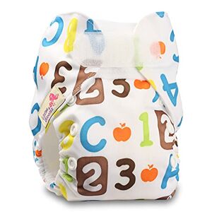Littles & Bloomz, Newborn and Premature Reusable Pocket Cloth Nappy Pocket Diaper, 1 Newborn Nappy, 2 Newborn Microfibre Inserts, Design 29