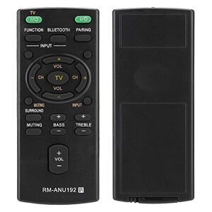Naroote Universal Remote, Remote Control, Replacement Remote Television Remote Control ABS for Sound Bar SACT60BT