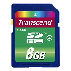 Transcend 8 GB SDHC Class 4 8 gb Sdhc Class 4 Flash Memory – Memory Card (8 GB, SDHC, Class 4, Multi-Colour)