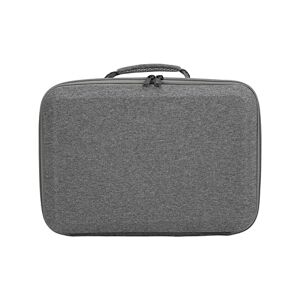 Kadimendium Drone Case, Large Capacity Drone Travel Bag Sponge Liner Pad Gray Shall for FPV Drone Protection(Black)