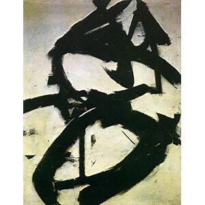 Our Posters p5016 A3 Poster 1952 Franz Kline Figure Eight American Painting - Art Movie Fil