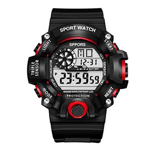 Zshosam Sports Sports Fashion Watch Watch Week Calendar Multifunction Unisex Alarm Date Display Sport Watch Wristwatch Boys Learning Watch