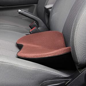 SHANGYU 2 In 1 Multifunctional Car Seat Cushion Universal Memory Driver Seat Breathable Pad Lumbar Sponge Raisi Seat Support Pillow V6N0
