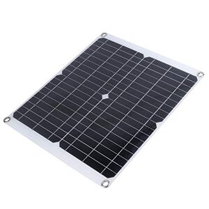 Gedourain Solar Charging Board, Monocrystalline Silicon Material Thin Lightweight Solar Board for Outdoor