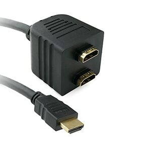 BEMATIK.COM BeMatik - Passive duplicator cable from 1 HDMI to 2 HDMI