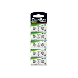 Camelion Button Battery for Watch 1.5 V-28 mAh LR41/AG3 (Pack of 10)