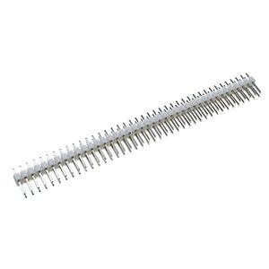 Sun 10PCS Double Row 2×40Pin Breakable Pin Header 2.54mm Male Straight Pin Header Connector (White)