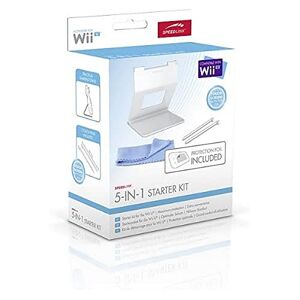 Speedlink Comfort Accessory Kit For Wii-U, 5-in-1-2 Touch Pens with touchscreen-friendly tips, White