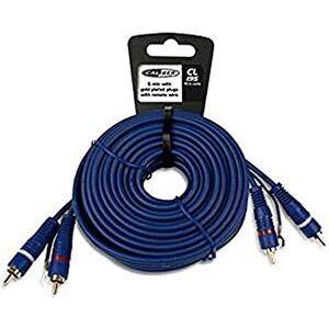 Caliber CL195 audio cable 5 m 2 x RCA Blue