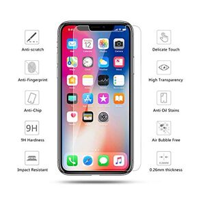 Un-brand Premium Quality 2.5D 9H Premium Tempered Glass Screen Protector Film for iPhone X XS Max XR for iPhone XS Max