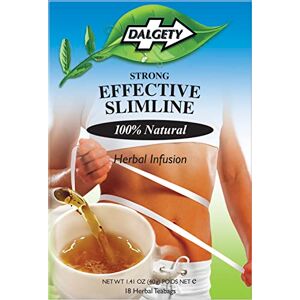 Dalgety Effective Slimline Herbal Infusion 40g Carton - 100% Natural, Caffeine Free Tea (Total 18 Teabags) – Our Delicious Tea is Packed with Unique Health Benefits