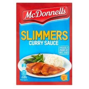 Tongmaster McDonnells Slimmers Curry Sauce Sachet Made in Ireland 45g Pack of 2