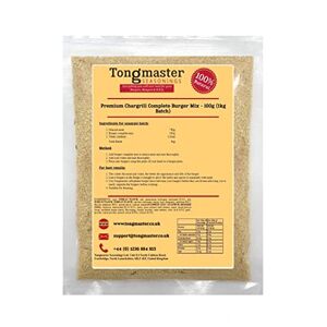 Tongmaster Premium Chargrill Complete Burger Mix - 100g (1kg Batch)