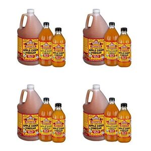 Apple (4 PACK) - Braggs Apple Cider Vinegar With The Mother  946 ml  4 PACK - SUPER SAVER
