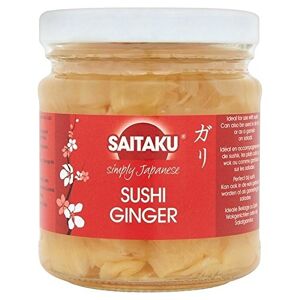 Saitaku Sushi Pickled Ginger 190g - Pack of 2