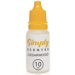SimplyScented Cedarwood Fragrance Oil for Wax Melts, Soaps, Body Lotions - 10ml Candle Making Fragrance Oil for Candles Scents