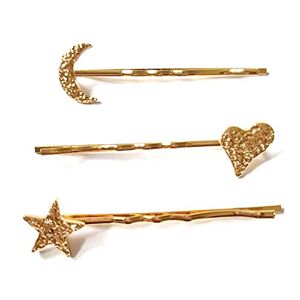 3 Pcs/Set Metal Hair Clips Women Girls Party Hair Accessories Comfortable and Environmentally Useful