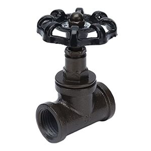 01 02 015 Water Pipe Lamp Switch, Easy To Install Light Stop Valve Vintage Style Aluminium Alloy Tee for Industrial for Home