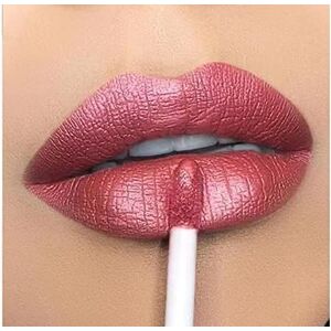PAMO Metal lip color, waterproof lipstick, cosmetics, lip color makeup, lip glaze, night shop, non-fading lip gloss (ORANGE PINK)