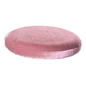 Baoblaze Round Bar Stool Covers Soft Velvet Round Chair Seat Covers Stretchable Breathable Bar Stool Seat Cover Fits for 30-38cm Club Salon Stools Chair Slipcover Chair Cover Protector, Pink