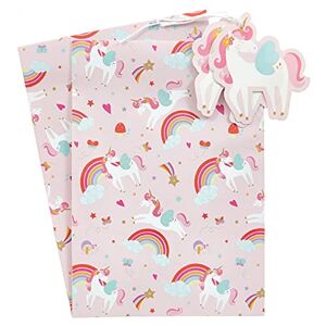 Gift Wrap & Tag Set (Unicorns)